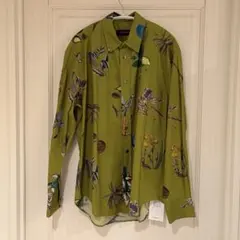 CABaN ボタニカル柄 長袖シャツ