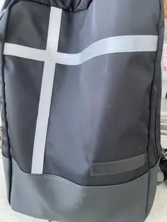 VOLVO バックパック 黒 反射ストライプ付き