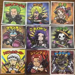 ワンピースマンREDシール