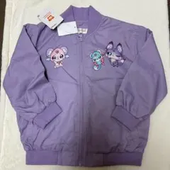名探偵プリキュア！ たんプリ しまむら ジャケット パープル 110のサムネイル