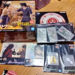 NARUTO疾風伝　一番くじラストワン賞　 サスケ & イタチ　E賞とおまけ付き