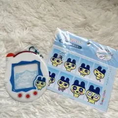 たまごっち　証明写真風ステッカー　まめっち トレカケース