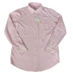 新品★ユニクロ イージーケアコンフォートシャツ XL ピンクのサムネイル