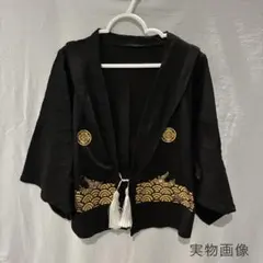 男の子 袴 黒 120cm 七五三 3点セット 洗える セパレート 節句 撮影