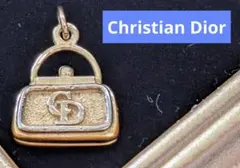 Christian Dior CDロゴ ハンドバッグ型 ペンダントトップ