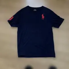 ラルフローレン ビッグポニー 半袖Tシャツ 紺 メンズXL
