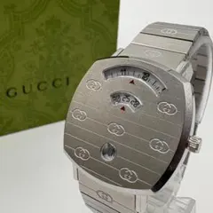 GUCCI 腕時計 グリップ シルバー クォーツ 35MM YA157401 - メルカリ
