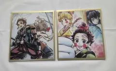 鬼滅の刃 WEBSHOPくじ アクリル色紙 竈門炭治郎 我妻善逸 嘴平伊之助