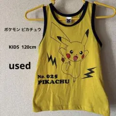 used ポケモン ピカチュウ ノースリーブタンクトップ 120cm