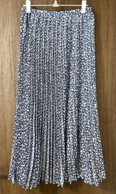 ドレステリア　フラワープリントプリーツスカート