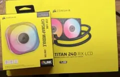 CORSAIR TITAN 240 RX LCD+ファンモジュールのサムネイル