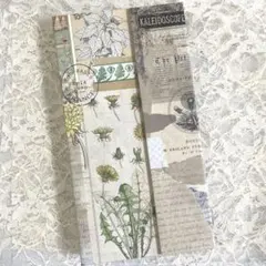 蛇腹ファイル　ヴィンテージ　おすそ分け　コラージュ