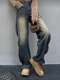 ❤︎DAZY シームサイド ワイドレッグジーンズ❤︎