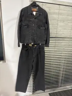 Levi's501＆2ndセットアップ 578 W33 L32 ブラック