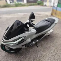 2021年PCX(JK05/KF47)ahm・合皮シートカバーブラック色❗️❗️のサムネイル