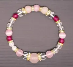 自己肯定運アップ　パワーストーンブレスレット 恋愛運、愛情運アップ