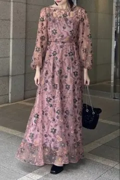 Kastane カスタネ embroidery organdy dress - メルカリ