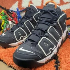 新品23cm】NIKE｜エアモアアップテンポ GS｜ブラック/ネイビー/レッド 