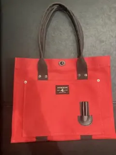 ★サイズ感良好★犬印鞄製作所★【黒犬印】帆布トートバッグ★東京浅草