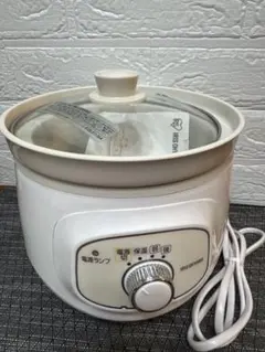 2025年最新】スロークッカー ホワイト psc-20k-w アイリスオーヤマの