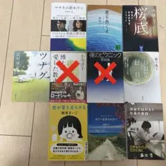 小説　原田マハ、瀬尾まいこ他
