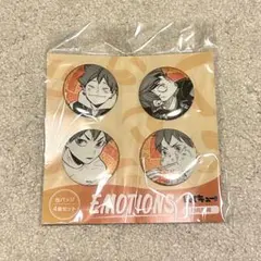 ハイキュー!! 日向翔陽 EMOTIONS 缶バッジ 4個セット 新品未開封