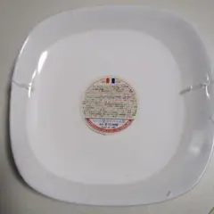 2007 ヤマザキ 春のパンまつり 白いお皿 ６枚セット　20×20cm㉑