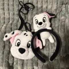 ディズニーリゾート　カチューシャ101匹わんちゃん