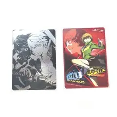 P4U2 先着購入特典カード 2枚セット 里中千枝 シャドウ