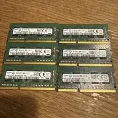 サムスンDDR3 メモリ 4枚セット 16GB - メルカリ
