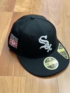 新品ホワイトソックスニューエラ59FIFTY LP 7 1/4 野球殿堂パッチ