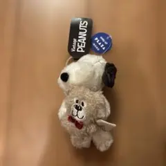 タグ付SNOOPY スヌーピー ピーナッツ マスコット キーホルダー ぬいぐるみ