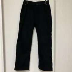 送料込み 匿名配送 パンツ ブラック 黒 裏起毛