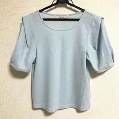 リリーブラウン　LilyBrown アイスブルー　半袖トップスのサムネイル