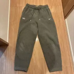 Nike ナイキ フェイクファー スウェットパンツ グレー Sサイズ フリース