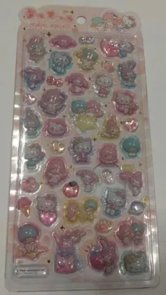 サンリオ うるちゅるポップシール　キティ　マイメロ　キキララ