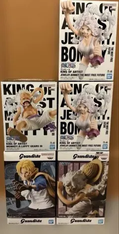 ワンピースフィギュア　5点セット