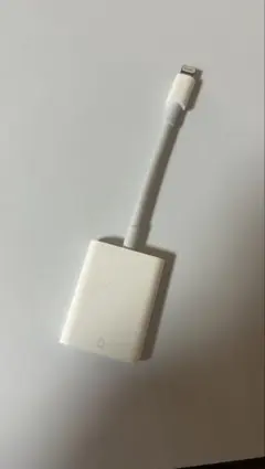 【Apple純正】Lightning SDカードリーダー【箱無し】