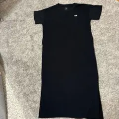 The North Face 黒 カットソーワンピース 半袖