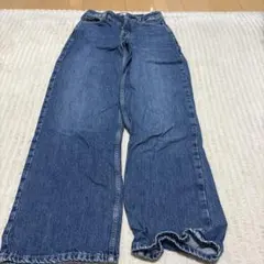 ZARA ワイドレッグデニムパンツ EUR34