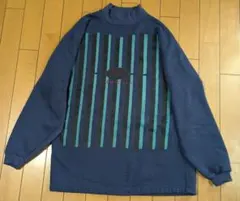 QUIKSILVER ストライプ ハイネック トレーナー Lサイズのサムネイル