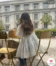 夏に大活躍！ふわり、風をまとう。3wayバルーンスリーブティアードシアーシャツ