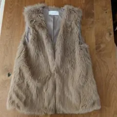 JEANASIS ベージュ ファーベスト