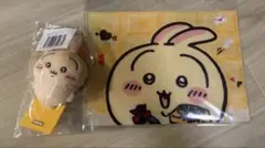 ちいかわ うさぎだらけくじ E賞 ぬいぐるみバッジ フーッ… ファイル A5