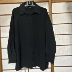 ZARA ブラック 長袖シャツ