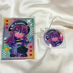 ミルキーサブウェイ　まるくじ　缶バッジ　特典　アカネ