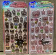 モンチッチ うるちゅるポップシールセット【国内正規品】おまけ付き