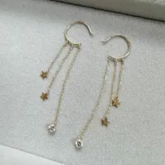 k5 5金 月 ピアス ムーン ゴールド 210 - メルカリ