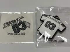 鈴木昂秀 ラバーユニフォームキーホルダー クリアステッカー&タトゥーシール
