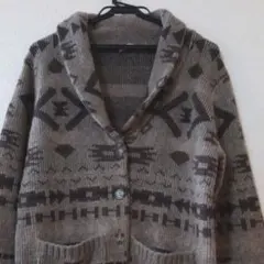 simpliciteショールカラー　カーディガン